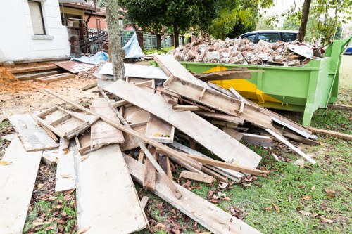 Professional home clearance team at work in Waterloo