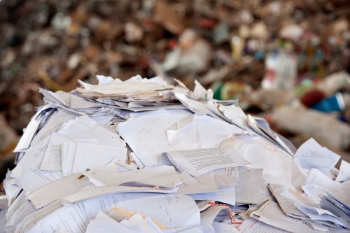 Efficient removal of unwanted items from a flat
